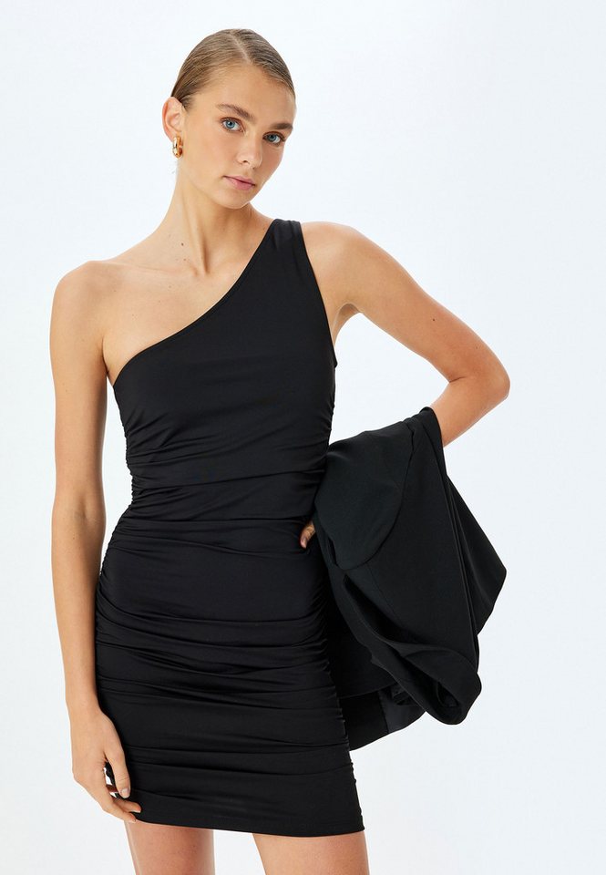 Koton One-Shoulder-Kleid Mini Länge Eine Schulter One-Shoulder-Kleid von Koton