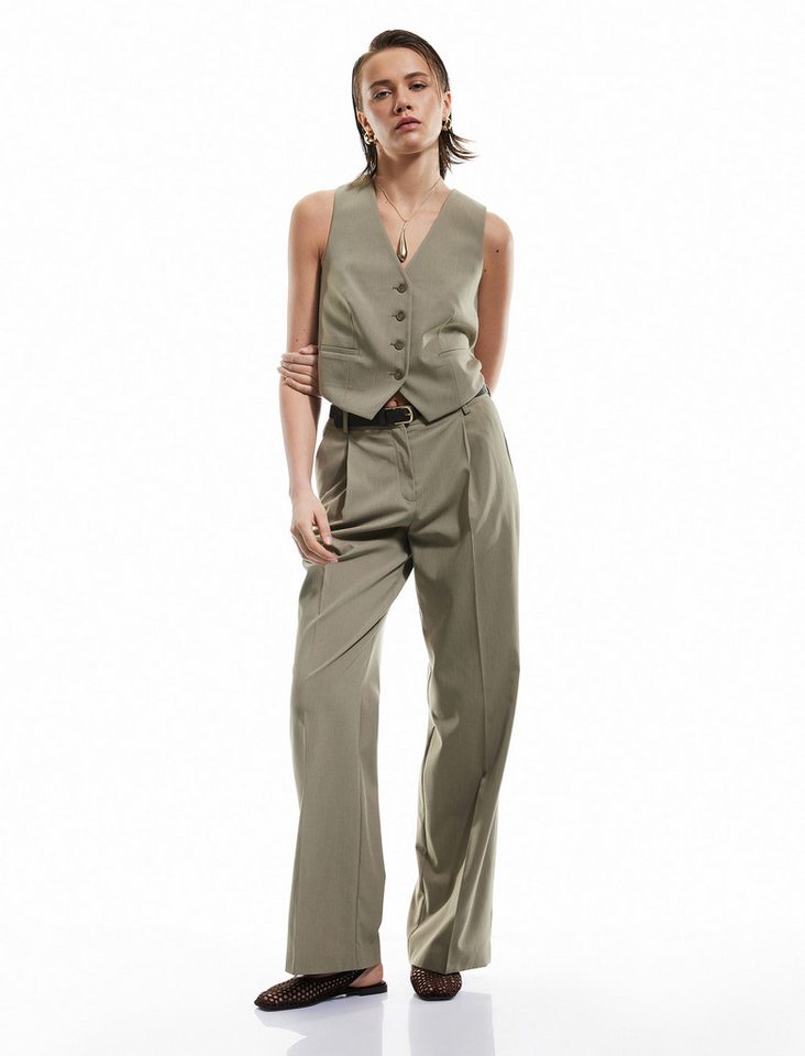 Koton Palazzohose Hohe Leibhöhe Wide Leg Palazzohose von Koton