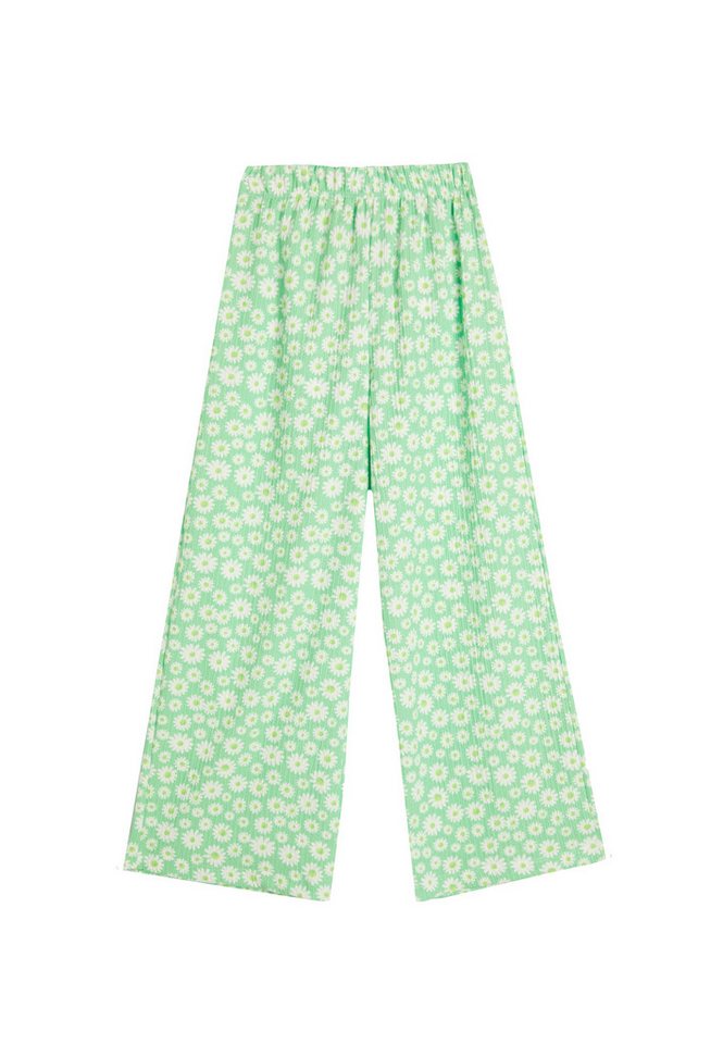 Koton Palazzohose Normale Leibhöhe Flare Palazzohose von Koton