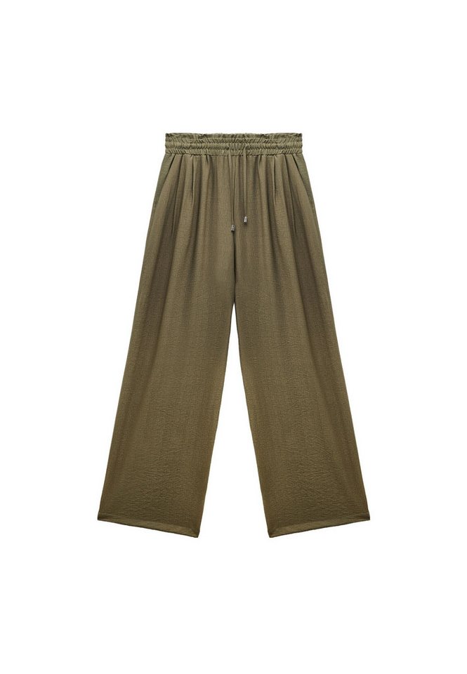 Koton Palazzohose Normale Leibhöhe Wide Leg Palazzohose von Koton