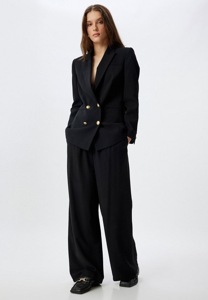 Koton Palazzohose Normale Leibhöhe Wide Leg von Koton