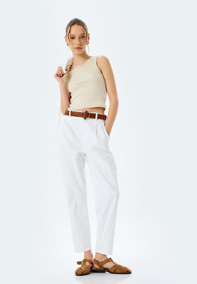 Koton Relax-fit-Jeans Normale Leibhöhe Cigarette Relax-fit-Jeans von Koton