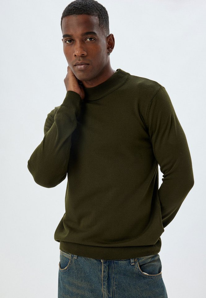 Koton Rollkragenpullover Standkragen Regular Rollkragenpullover von Koton