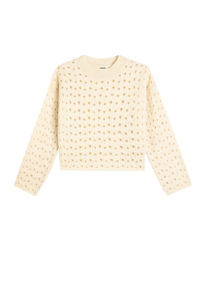 Koton Rundhalspullover Rundhalsausschnitt Ajour von Koton