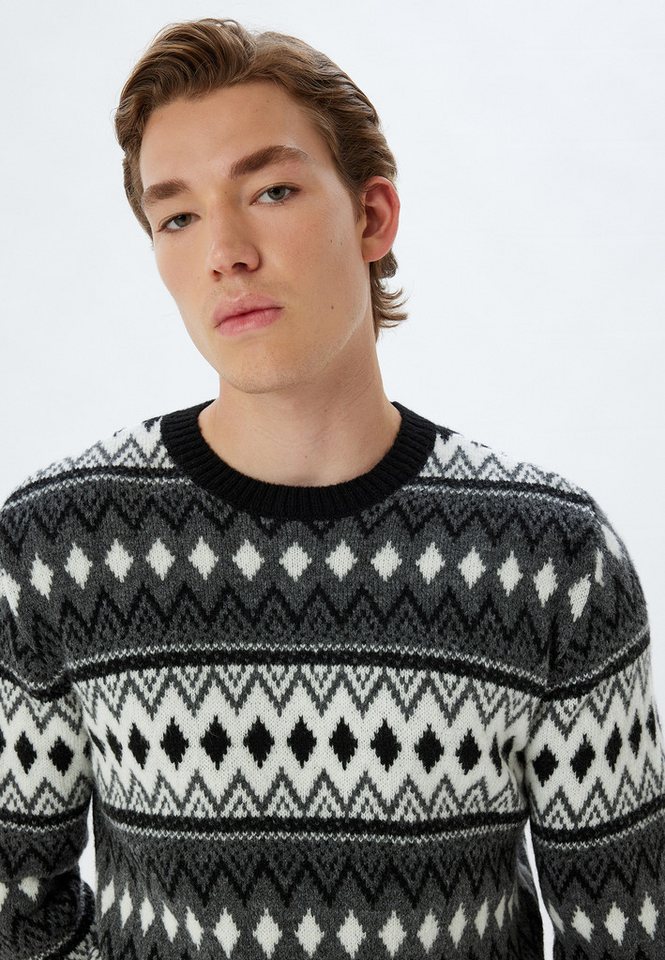 Koton Rundhalspullover Rundhalsausschnitt Regular von Koton