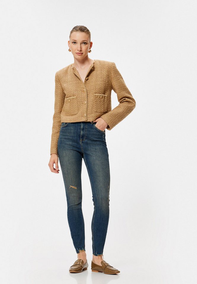 Koton Skinny-fit-Jeans Hohe Leibhöhe Skinny von Koton