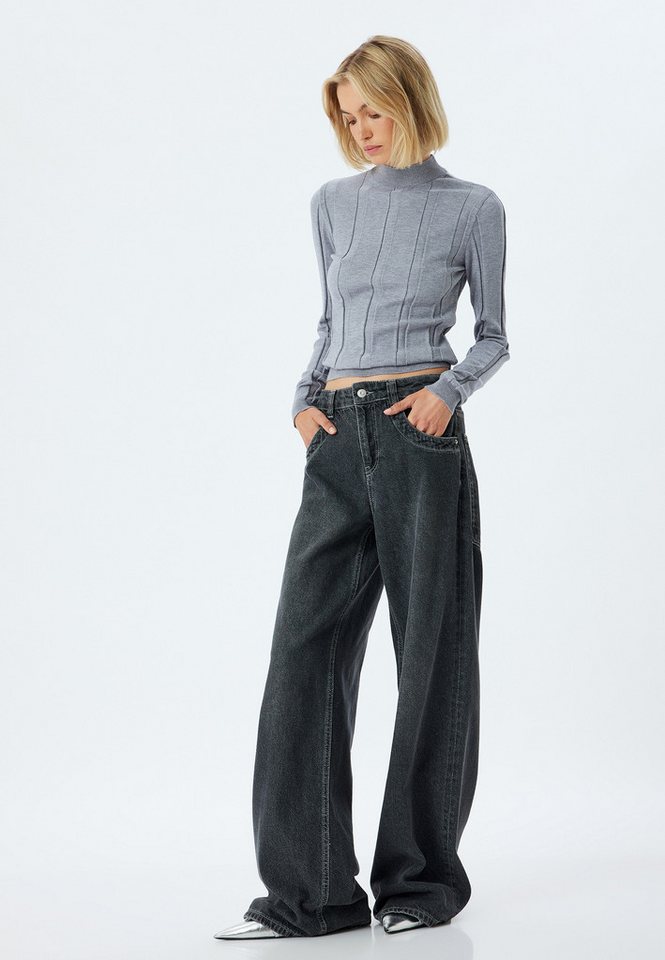 Koton Stehkragenpullover Standkragen Regular von Koton