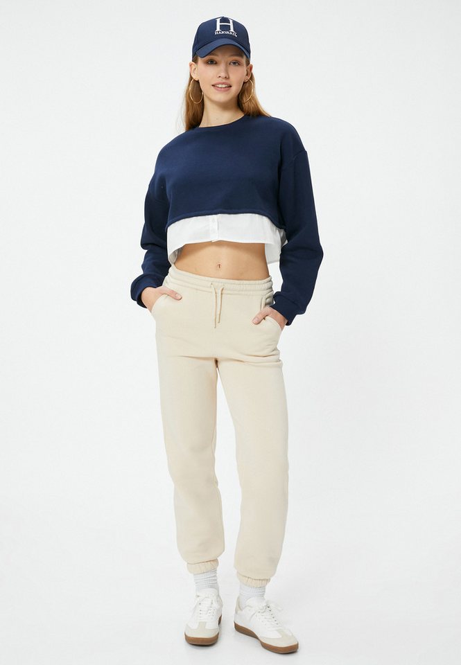 Koton Sweathose Jogger Kordelzug Taille von Koton