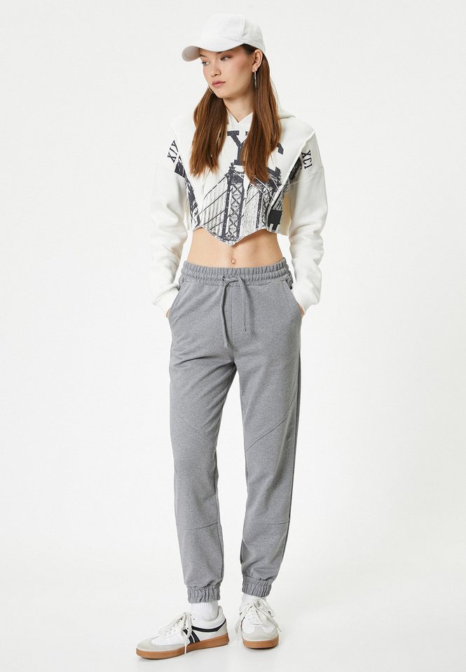 Koton Sweathose Jogger Regular Sweathose von Koton