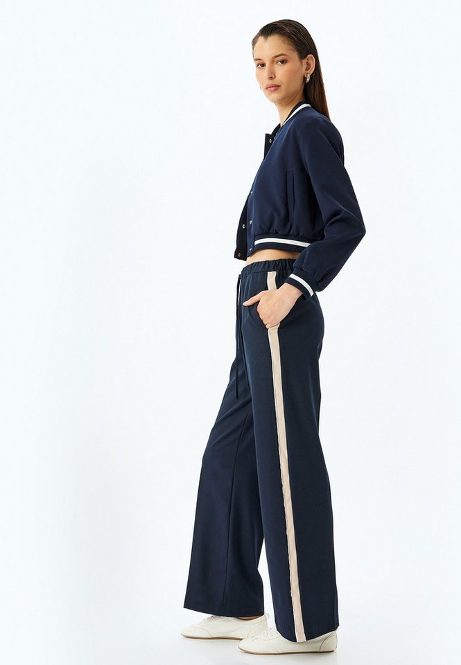 Koton Sweathose Normale Leibhöhe Straight Sweathose von Koton