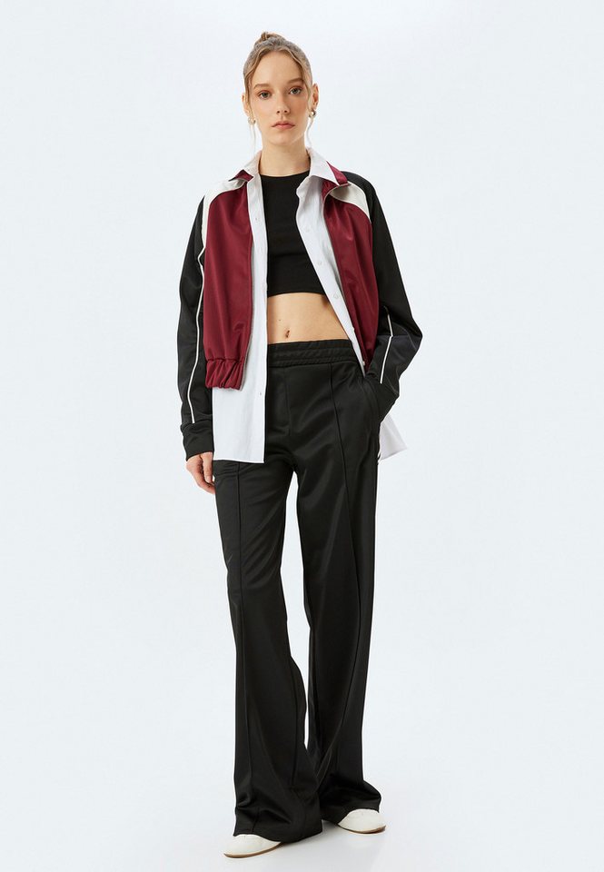 Koton Sweathose Wide Leg Relax Sweathose von Koton