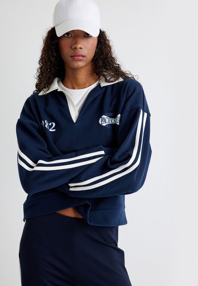 Koton Sweatshirt Polokragen Basic von Koton