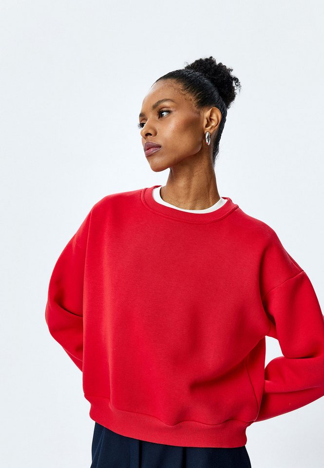 Koton Sweatshirt Rundhalsausschnitt Relax Sweatshirt von Koton