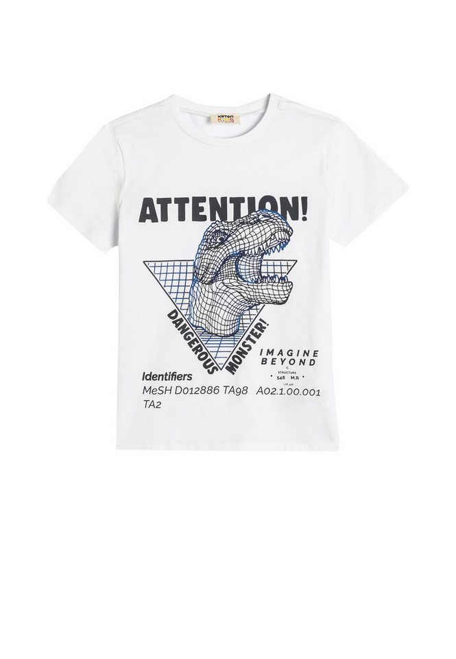 Koton T-Shirt Kurzärmelig Rundhalsausschnitt T-Shirt von Koton