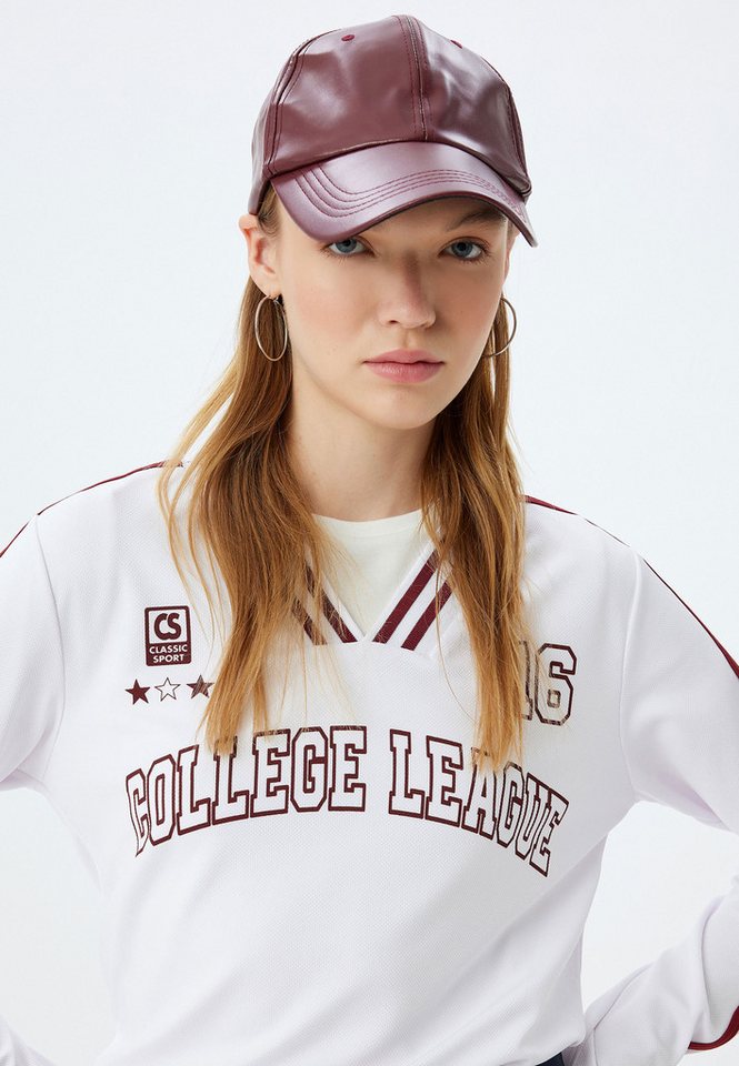 Koton T-Shirt V-Kragen Ärmellos von Koton