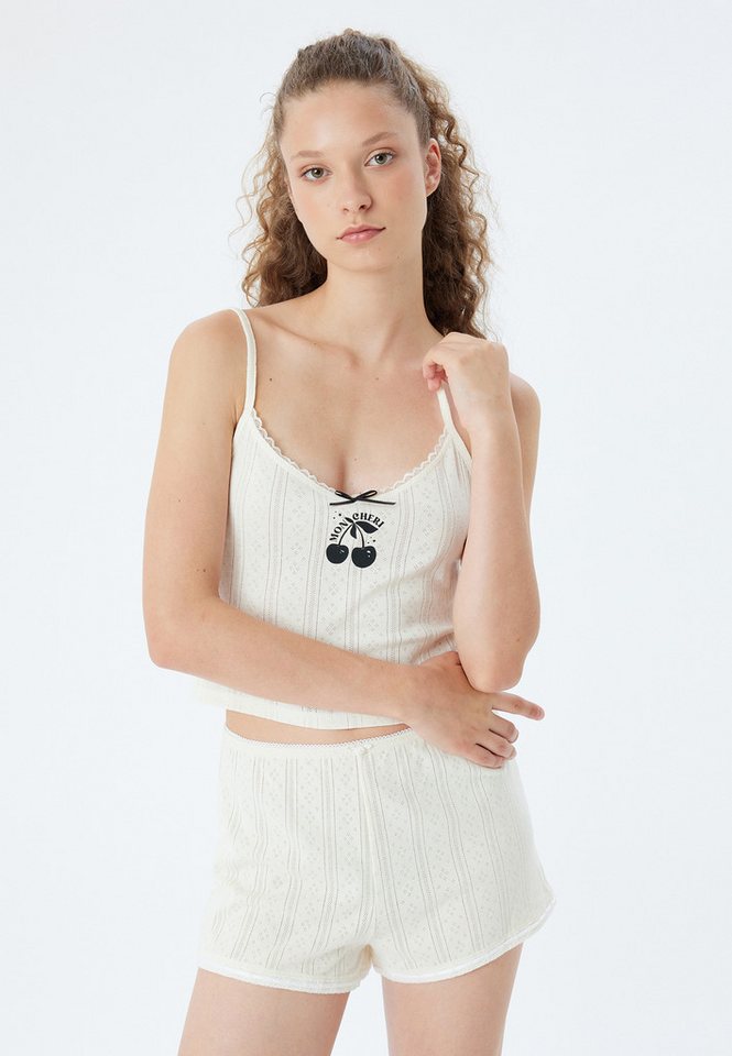 Koton Tanktop U-Kragen Ärmellos von Koton