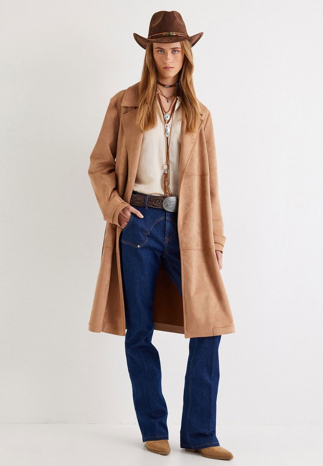 Koton Trenchcoat Regular Mit Bauchgurt von Koton