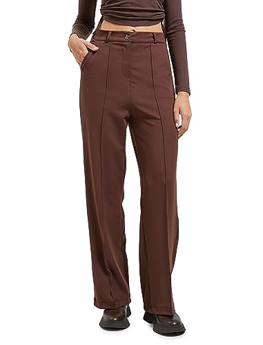 Koton Women Button Detail Wide Leg Fabric Trousers von Koton