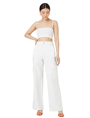 Koton Women Cargo Trousers High Waist Pocket Detail - Bianca Jean von Koton