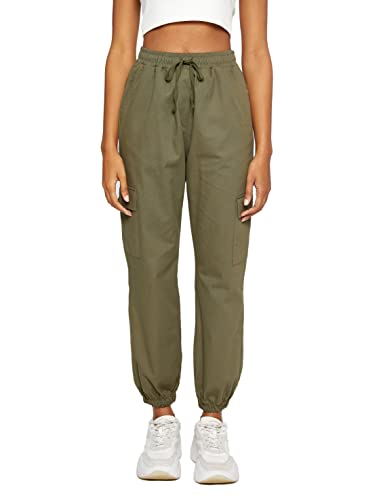 Koton Women Cargo Trousers Pocket Detail Drawstring von Koton