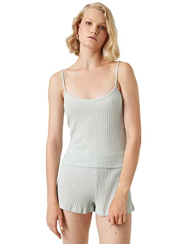 Koton Women Cotton Strappy Knit Pyjama Top von Koton