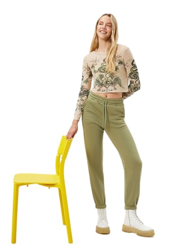 Koton Women Drawstring Elastic Waist Jogger Sweatpants von Koton
