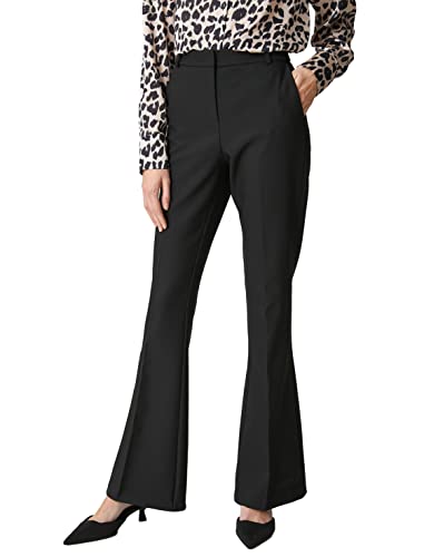 Koton Women Flare Leg Trousers Pocket High Rise von Koton