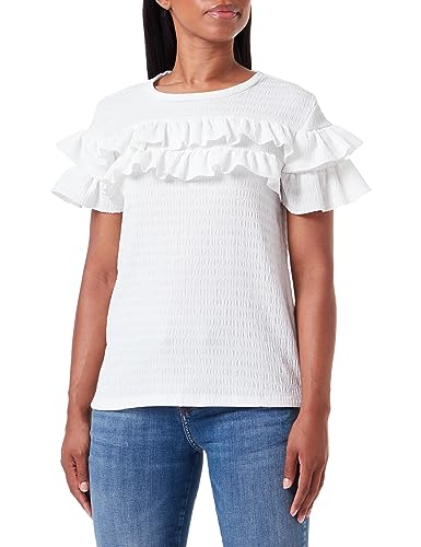 Koton Women Frilled T-Shirt Short Sleeve von Koton