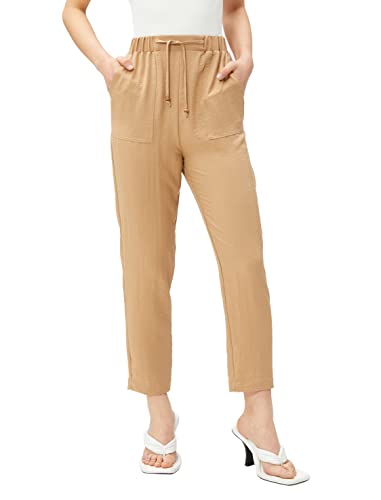 Koton Women Linen Blended Crop Blouse von Koton