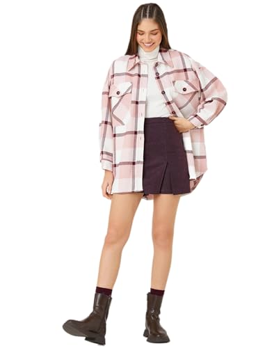 Koton Women Mini Skort Slit Detail Elastic Waist von Koton