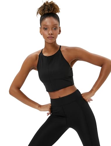 Koton Women Non Wired Non Padded Halter Neck Sport Bra von Koton