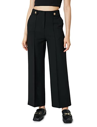 Koton Women Pocket Detail Wide Leg Trousers von Koton