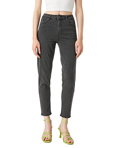 Koton Women Relax Fit Slim Leg Mom Jean von Koton