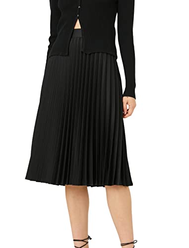 Koton Women Satin Midi Skirt Pleated A Line von Koton