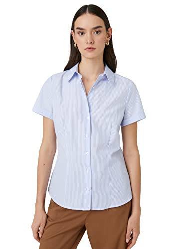 Koton Women Slim Fit Short Sleeve Basic Shirt von Koton