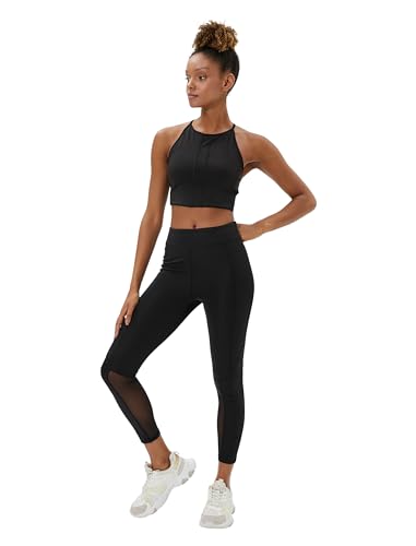 Koton Women Transparent Detail Medium Rise Leggings von Koton