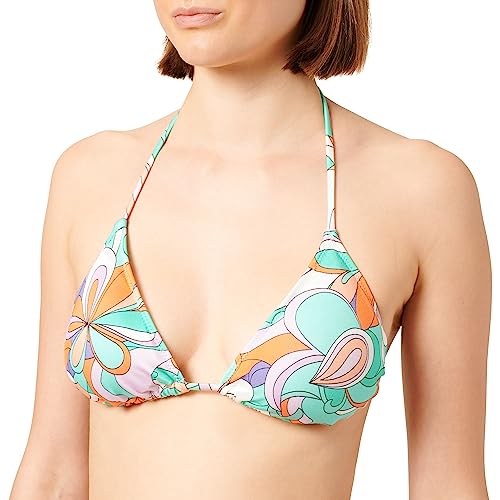 Koton Women Triangle Bikini Top Floral Halter Neck Padded von Koton