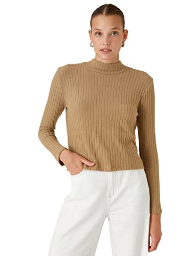 Koton Women Turtle Neck T-Shirt Long Sleeve von Koton