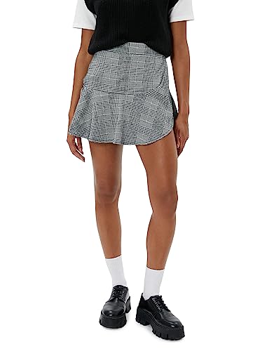 Koton Women Viscose Mix High Rise Mini Skort von Koton