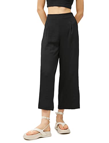 Koton Women Wide Leg Pleated Trousers von Koton