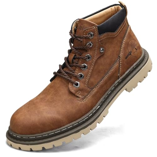 Kouani Herren Leder Chukka Boots | Schnürstiefeletten für Herren | Casual Comfort Boots, 5888 Dunkelbraun, 43.5 EU Kouani Herren Leder Chukka Boots | Schnürstiefeletten für Herren | Casual Comfort Boots, 5888 Dunkelbraun, 43.5 EU von Kouani
