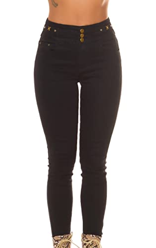 Koucla Basic High Waist Skinny Jeans mit Push up-Effekt 36 von Koucla