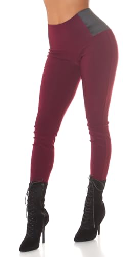 Koucla Business High Waist Leggings mit Stretch-Detail L/XL von Koucla