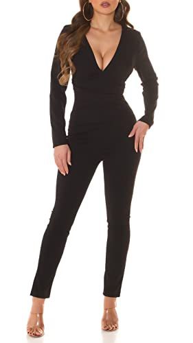 Koucla Chic Uni V-Neck Long Jumpsuit One Size (Einheitsgröße) von Koucla