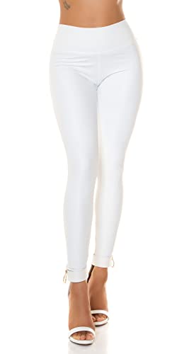 Koucla High Waist Winter Lederimitat Leggings M/L von Koucla