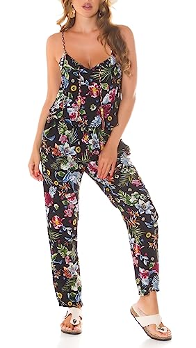 Koucla Sexy Langer Sommer-Overall mit geflochtenen Details S/M von Koucla