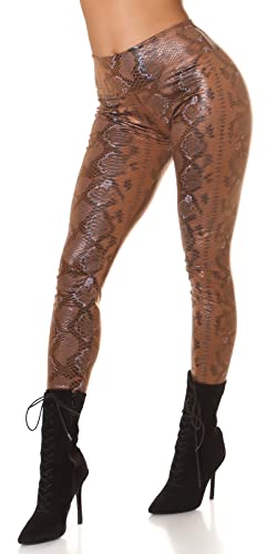 Koucla Snake Printed High Waist Leggings XL/XXL von Koucla