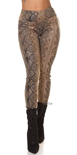 Koucla Snake Printed High Waist Leggings XL/XXL von Koucla