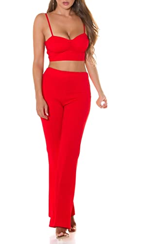 Koucla Stylo Freizeit Sommer Crop Schlag Hose Outfit One Size (Einheitsgröße) von Koucla