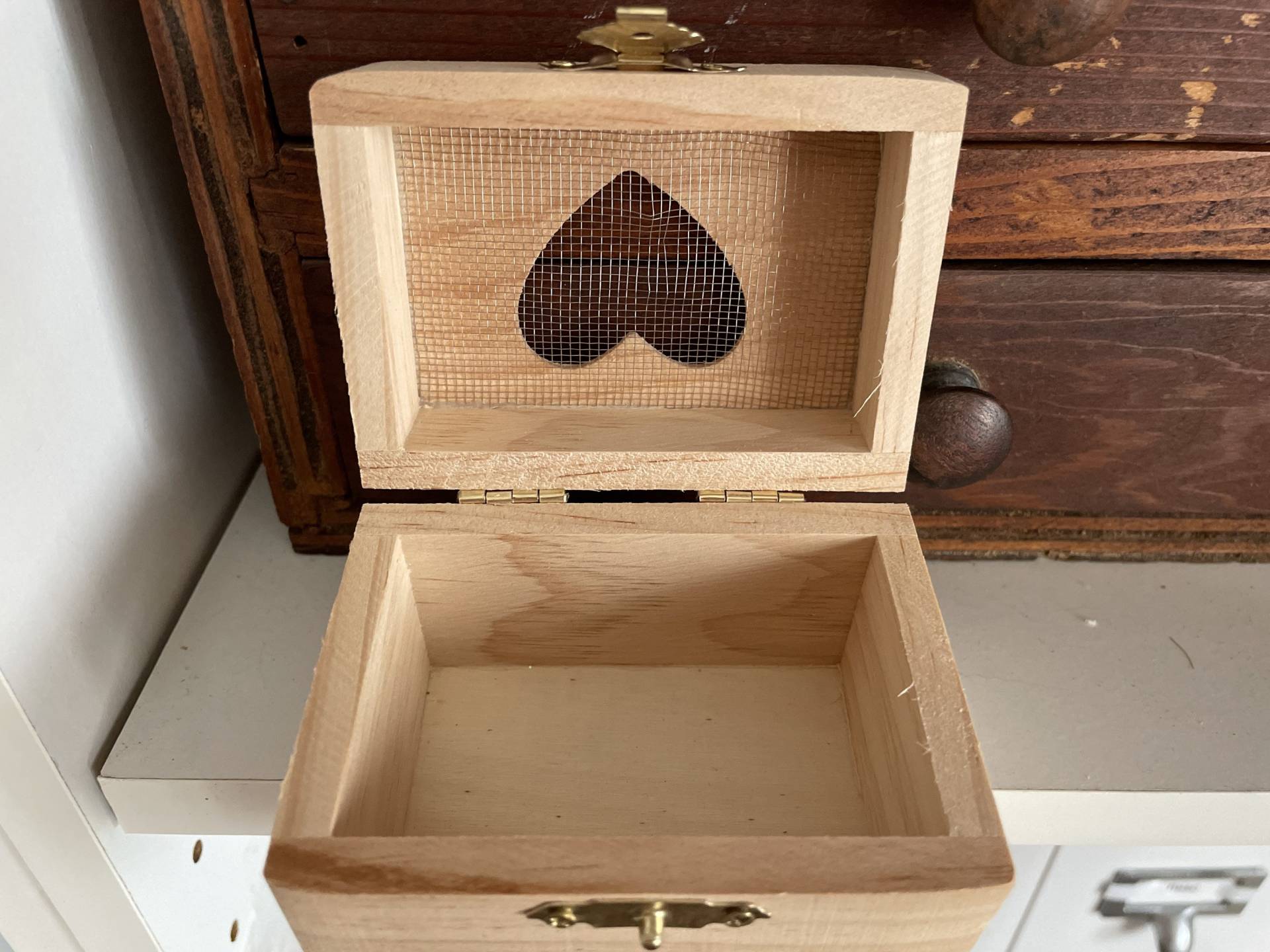 Entzückende Diy Kleine Schmuckbox, Füllen Sie Sie Mit Leckereien Für Ein Geschenk, Herz Personalisierte Box Entzückende Diy Kleine Schmuckbox, Füllen Sie Sie Mit Leckereien Für Ein Geschenk, Herz Personalisierte Box von KousoulasKreations
